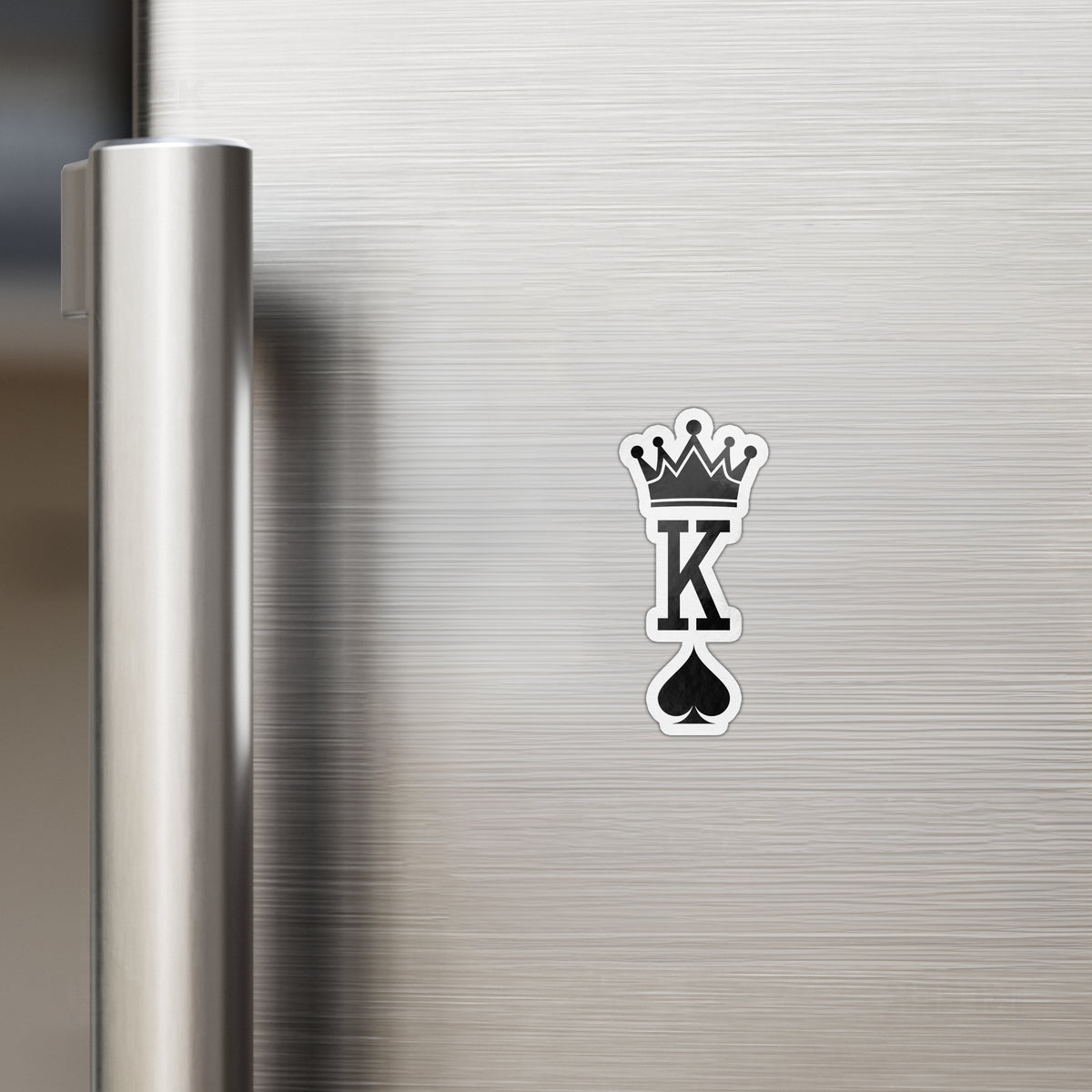 KingOfSpades Die Cut Magnet 02
