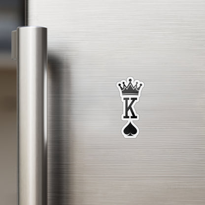 KingOfSpades Die Cut Magnet 02