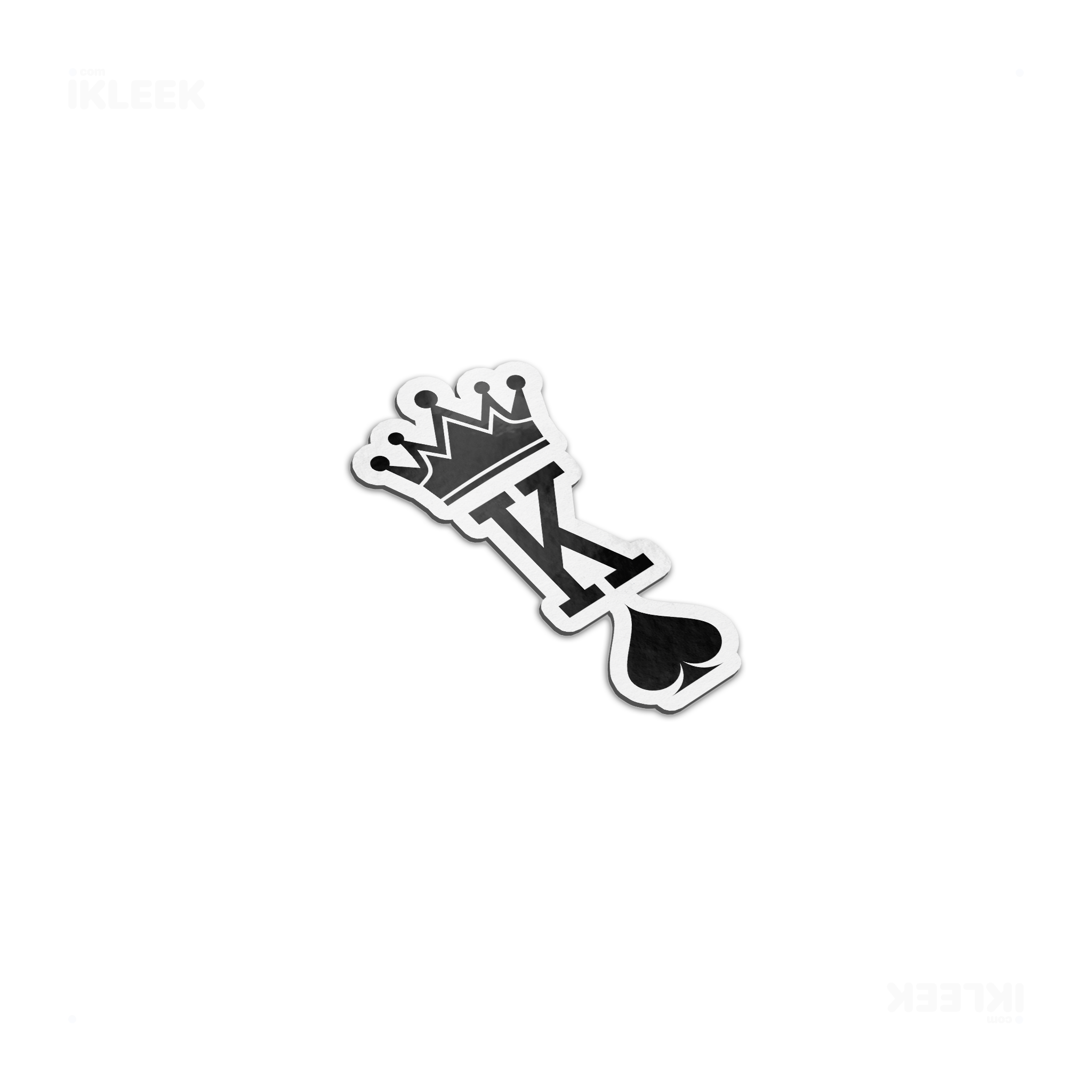 KingOfSpades Die Cut Magnet 03