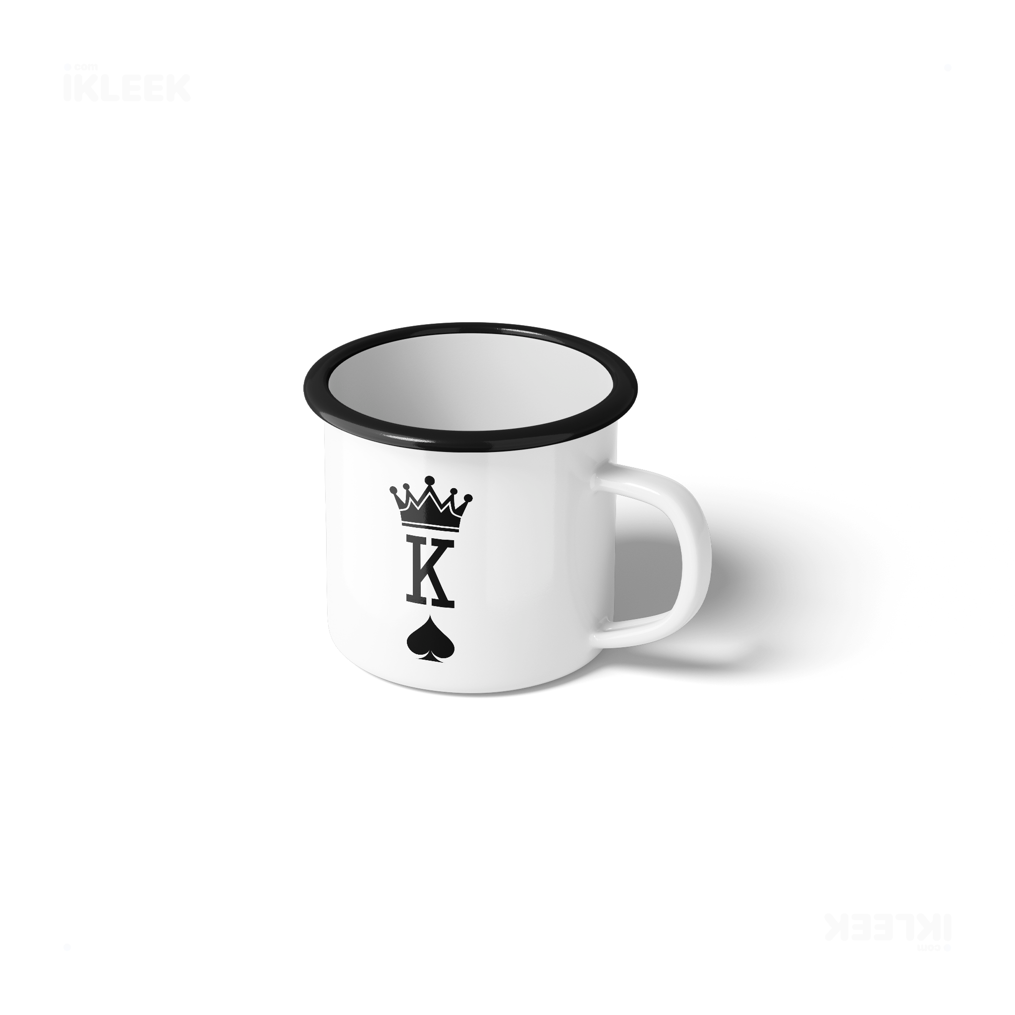 KingOfSpades Enamel Camping Mug 01