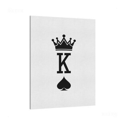 KingOfSpades Frameless Canvas 01