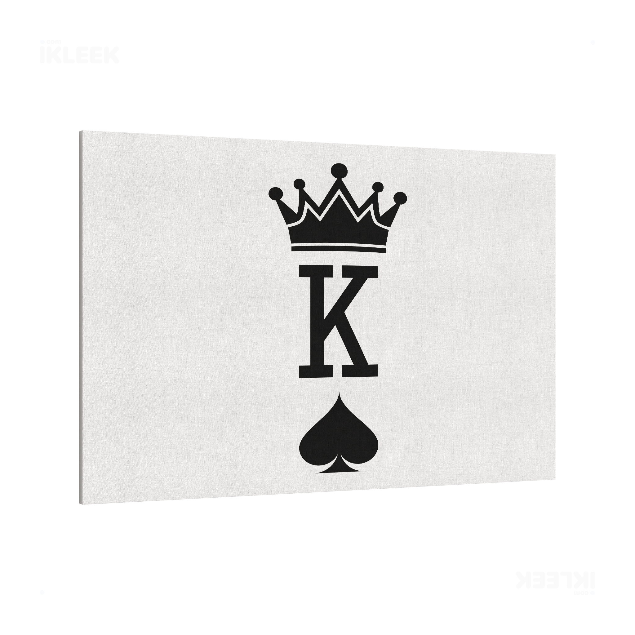 KingOfSpades Frameless Canvas 03