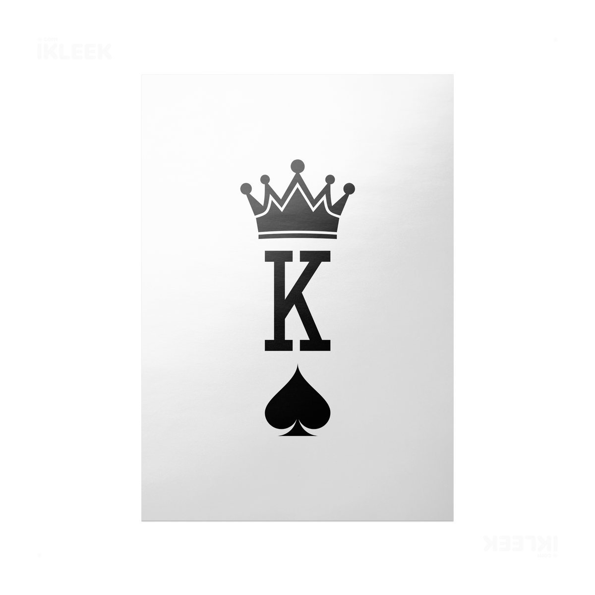 KingOfSpades Frameless Poster 01 Semi Glossy