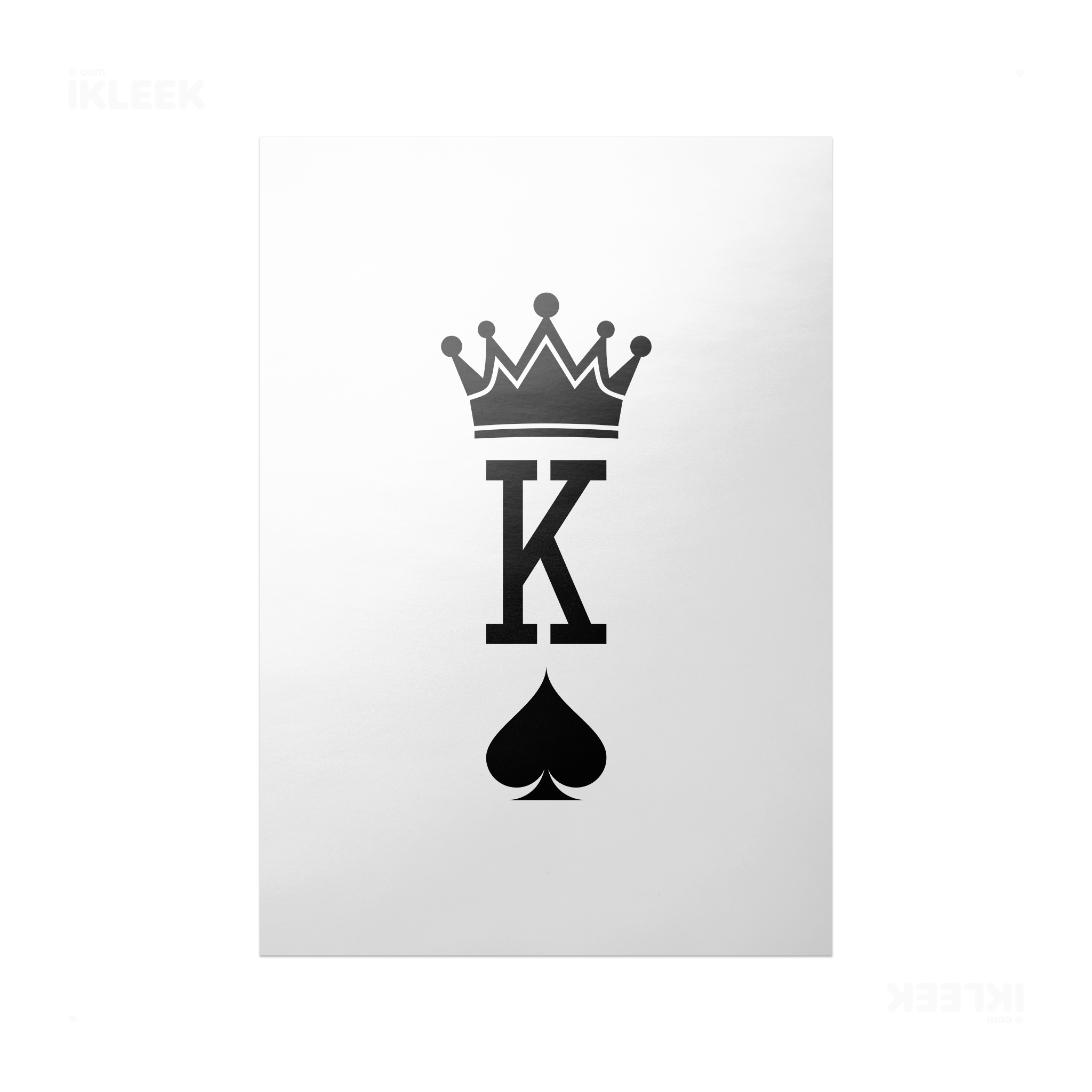 KingOfSpades Frameless Poster 01 Semi Glossy