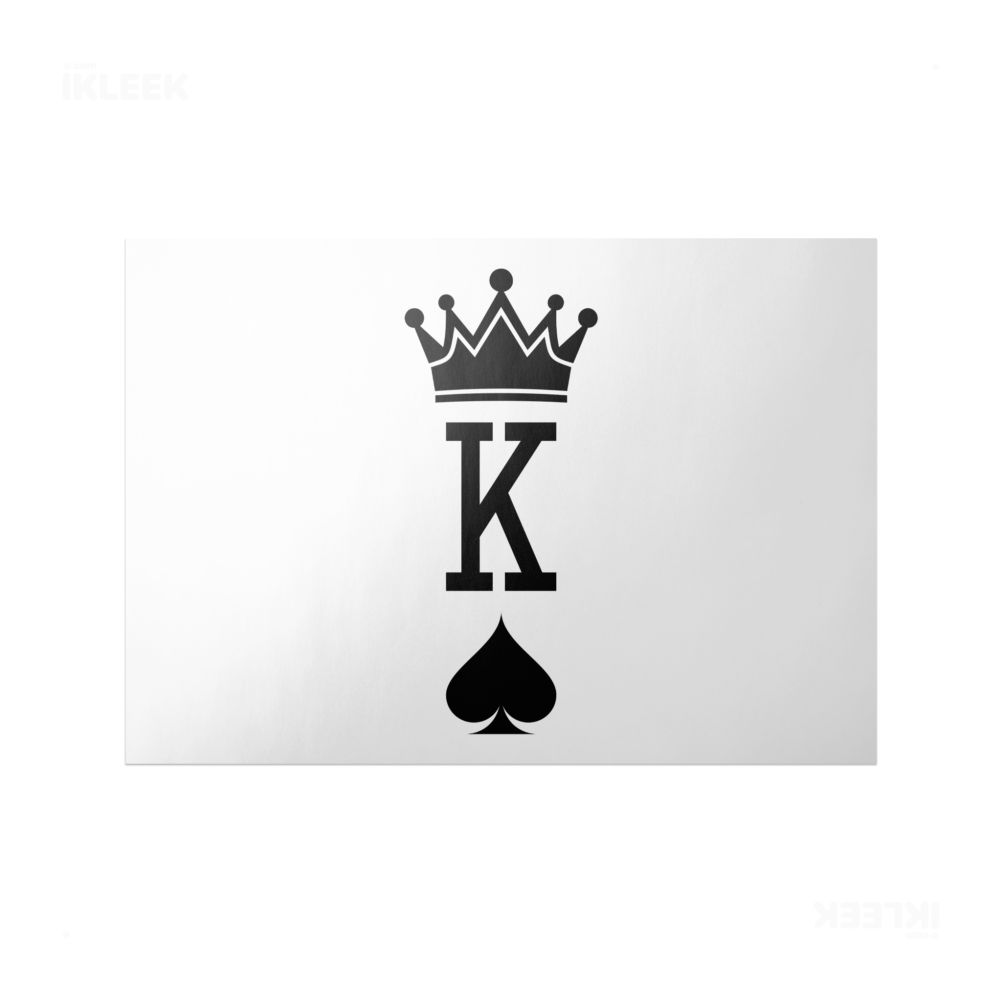 KingOfSpades Frameless Poster 03 Semi Glossy