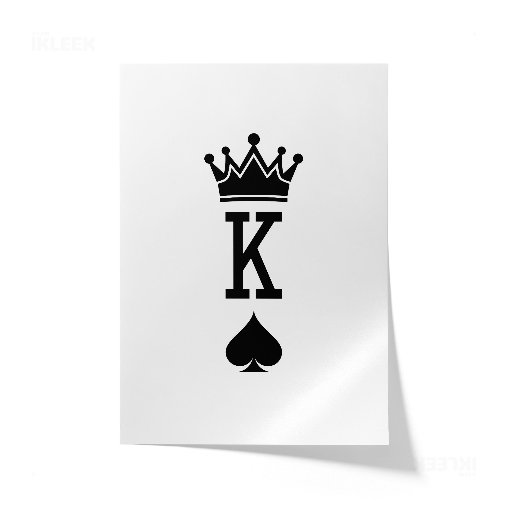 KingOfSpades Giclee Print 01