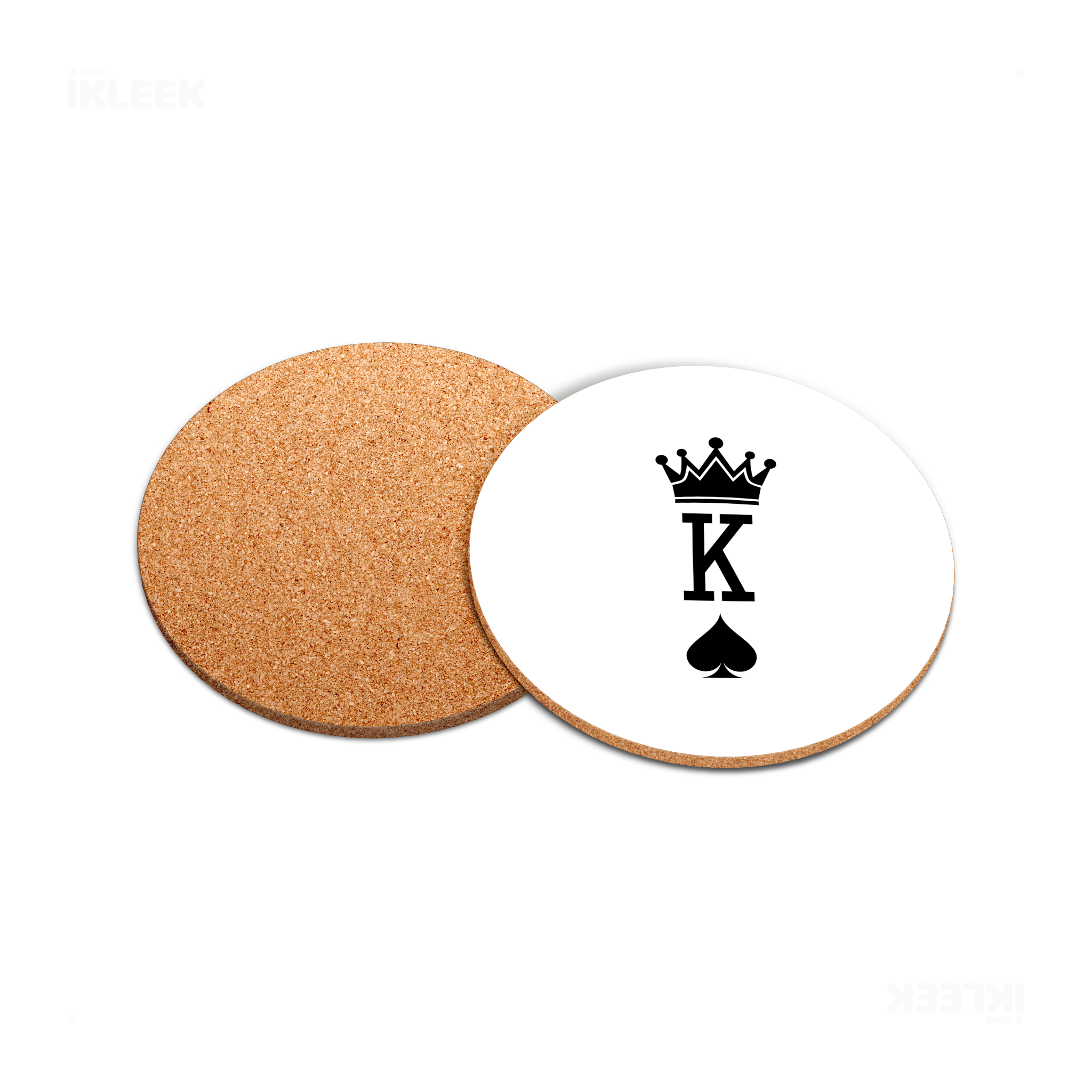 KingOfSpades High Gloss Coaster 05 Round