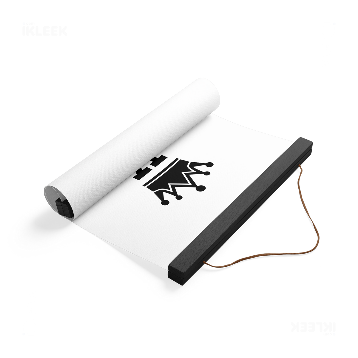 KingOfSpades Magnetic Hanger Poster 04 Black Wood