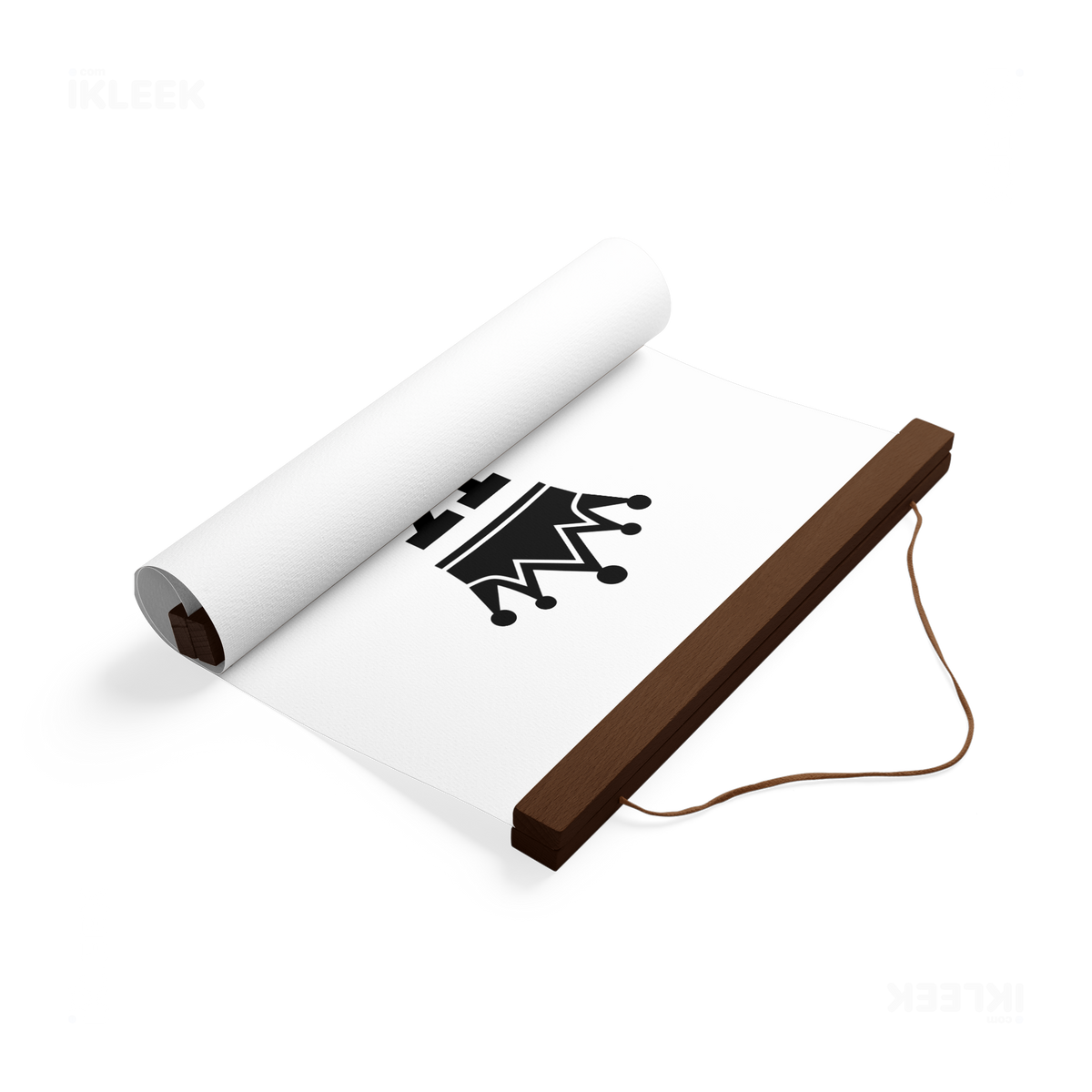 KingOfSpades Magnetic Hanger Poster 04 Dark Wood