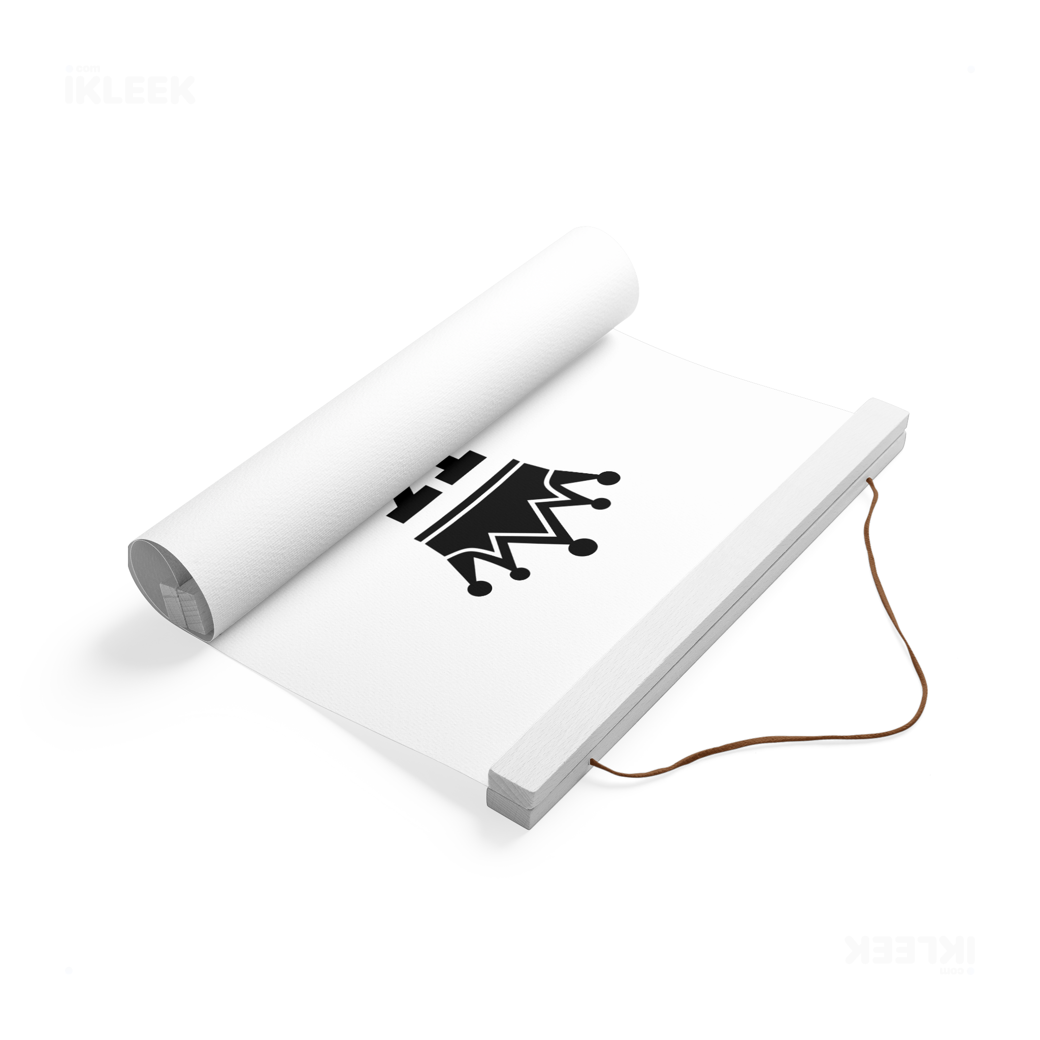 KingOfSpades Magnetic Hanger Poster 04 White Wood