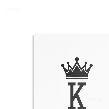 KingOfSpades Metallic Print 02 Aluminum