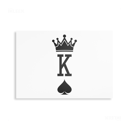 KingOfSpades Metallic Print 03 Aluminum