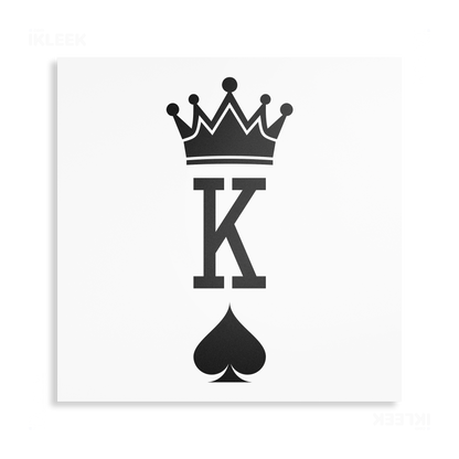 KingOfSpades Metallic Print 04 Aluminum
