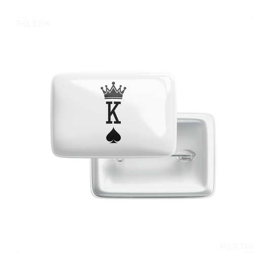 KingOfSpades Pin Buttons 01 Rectangle