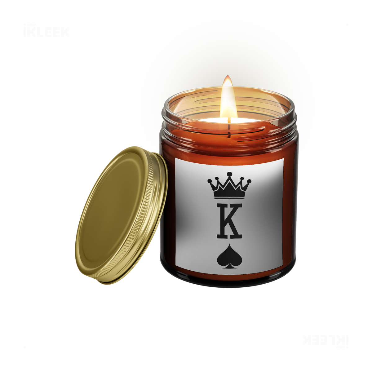 KingOfSpades Scented Candle 01 Amber