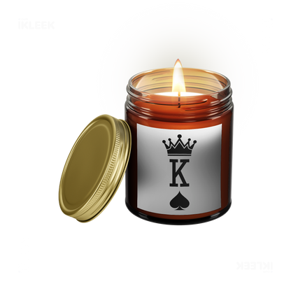 KingOfSpades Scented Candle 01 Amber