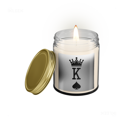 KingOfSpades Scented Candle 01 Clear