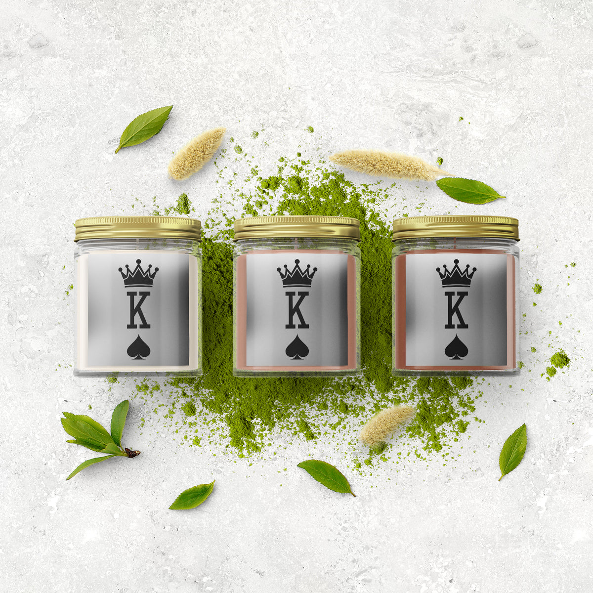 KingOfSpades Scented Candle 02 Clear