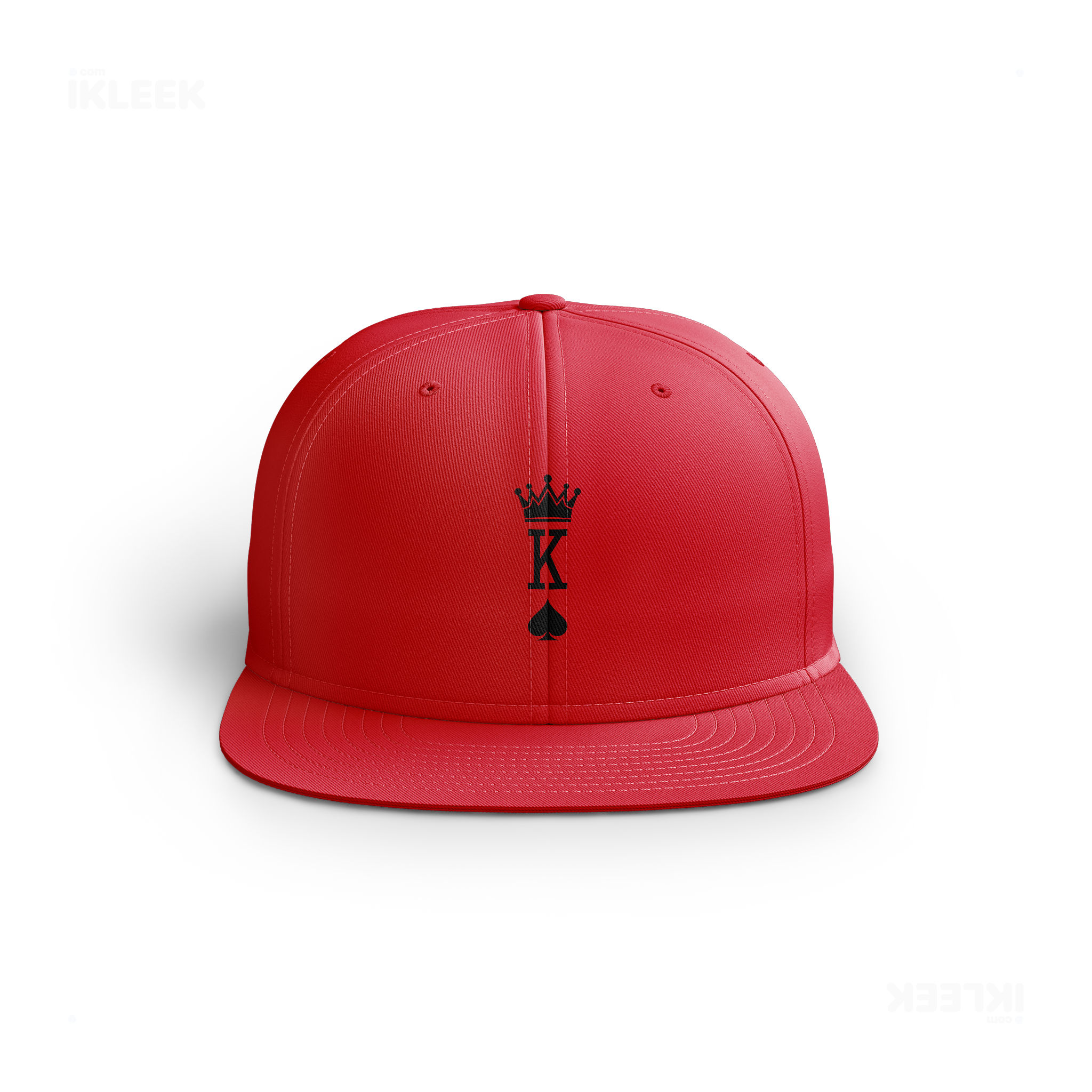 KingOfSpades Snapback Caps 01 Red DTF