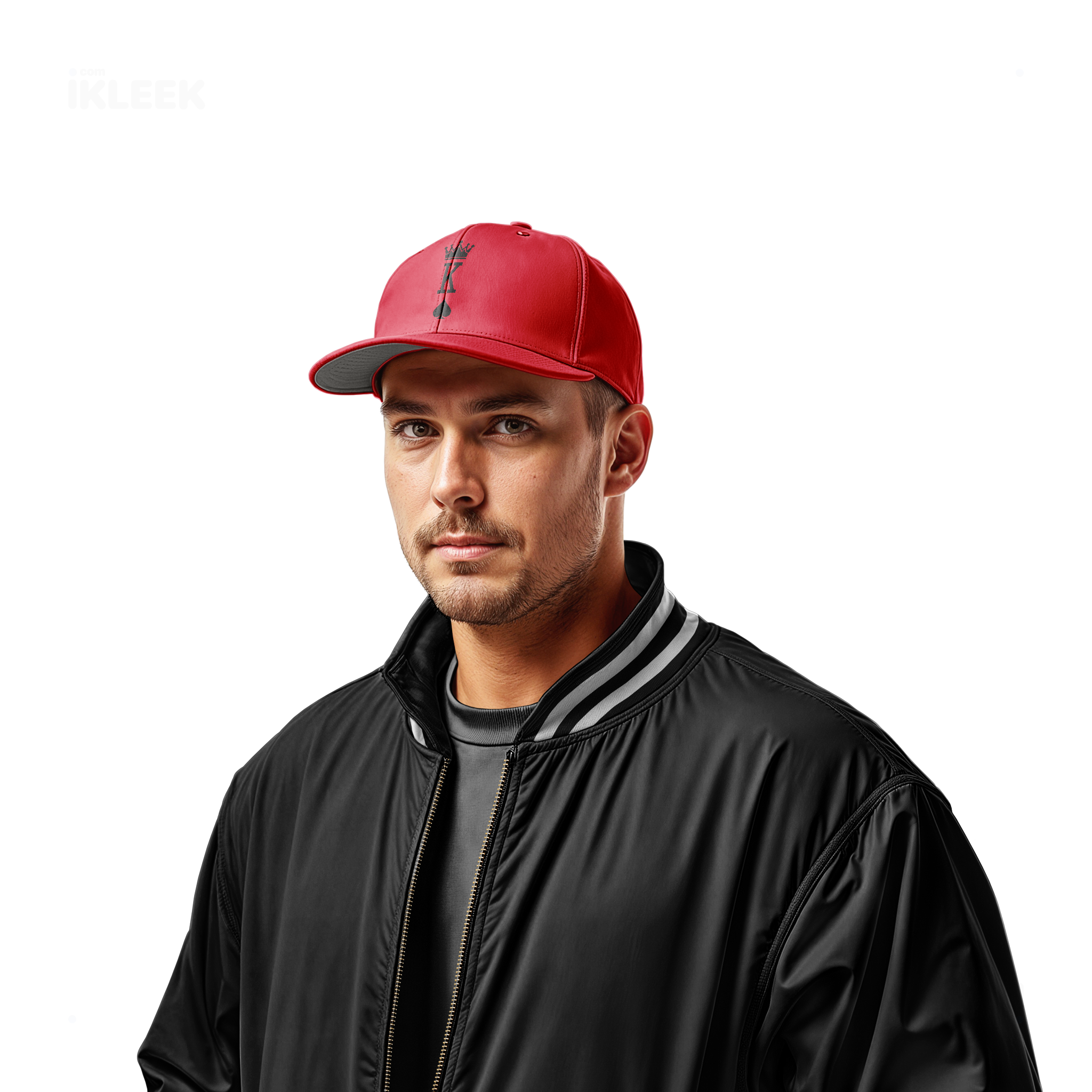 KingOfSpades Snapback Caps 02 Red DTF