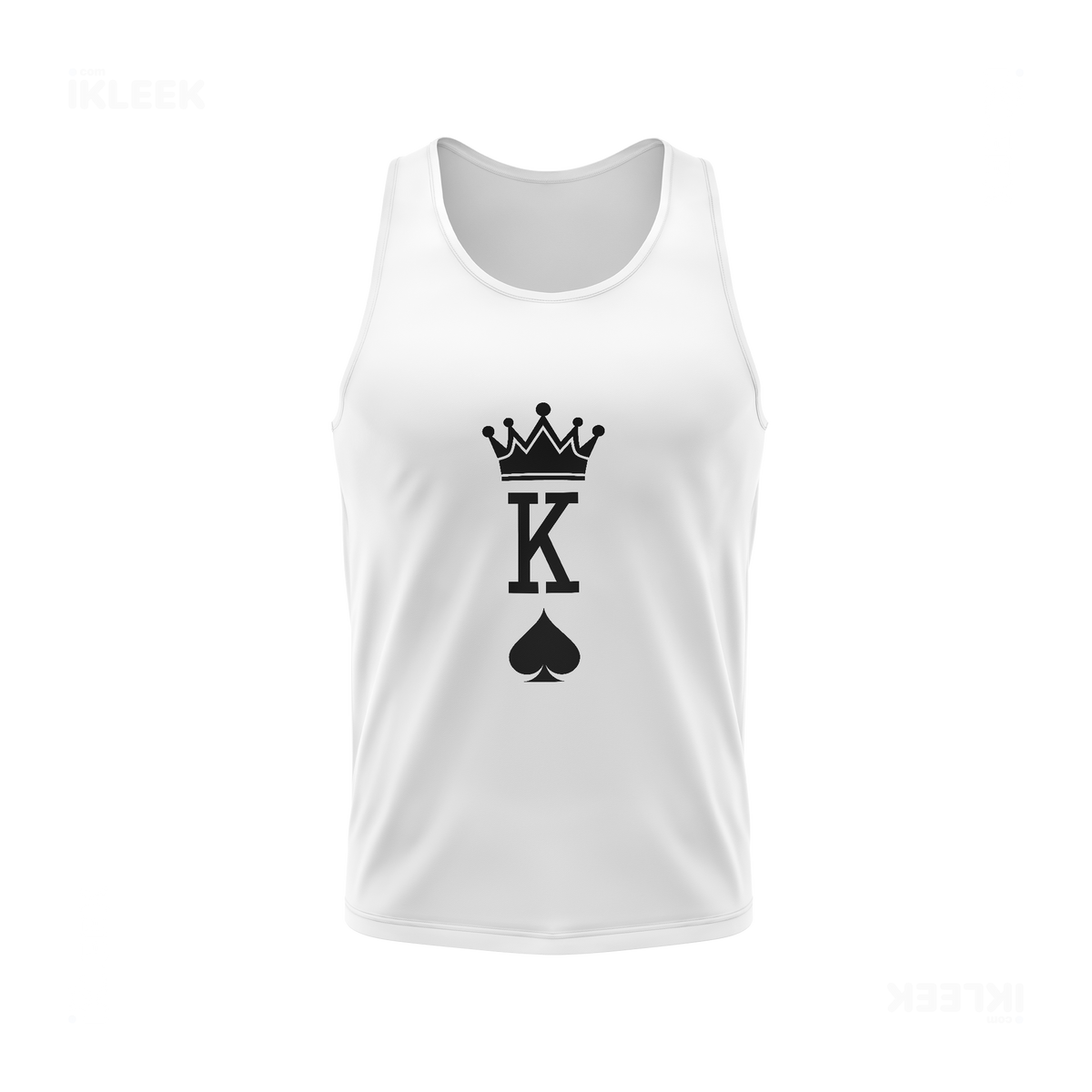 KingOfSpades Tank Tops 01 White
