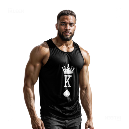 KingOfSpades Tank Tops 02 Black