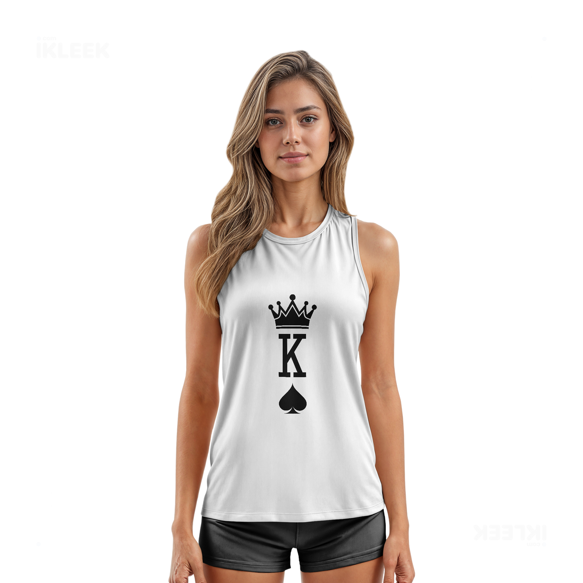 KingOfSpades Tank Tops 03 White