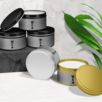 KingOfSpades Tin Candle 02 Black