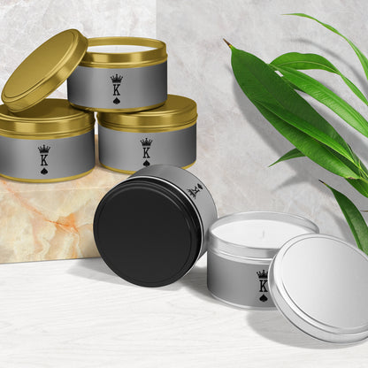 KingOfSpades Tin Candle 02 Gold
