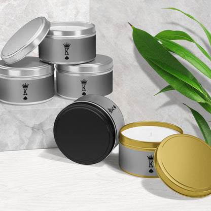 KingOfSpades Tin Candle 02 Silver