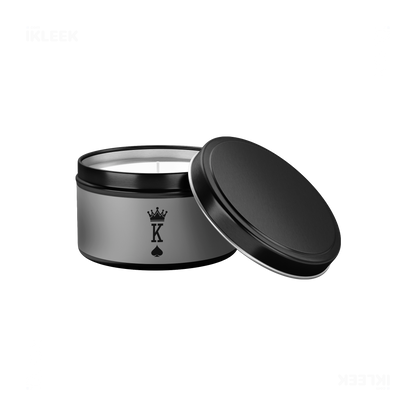 KingOfSpades Tin Candle 03 Black