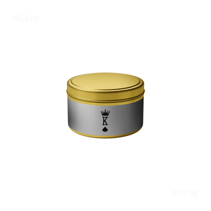 KingOfSpades Tin Candle 04 Gold