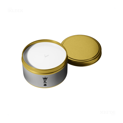 KingOfSpades Tin Candle 05 Gold