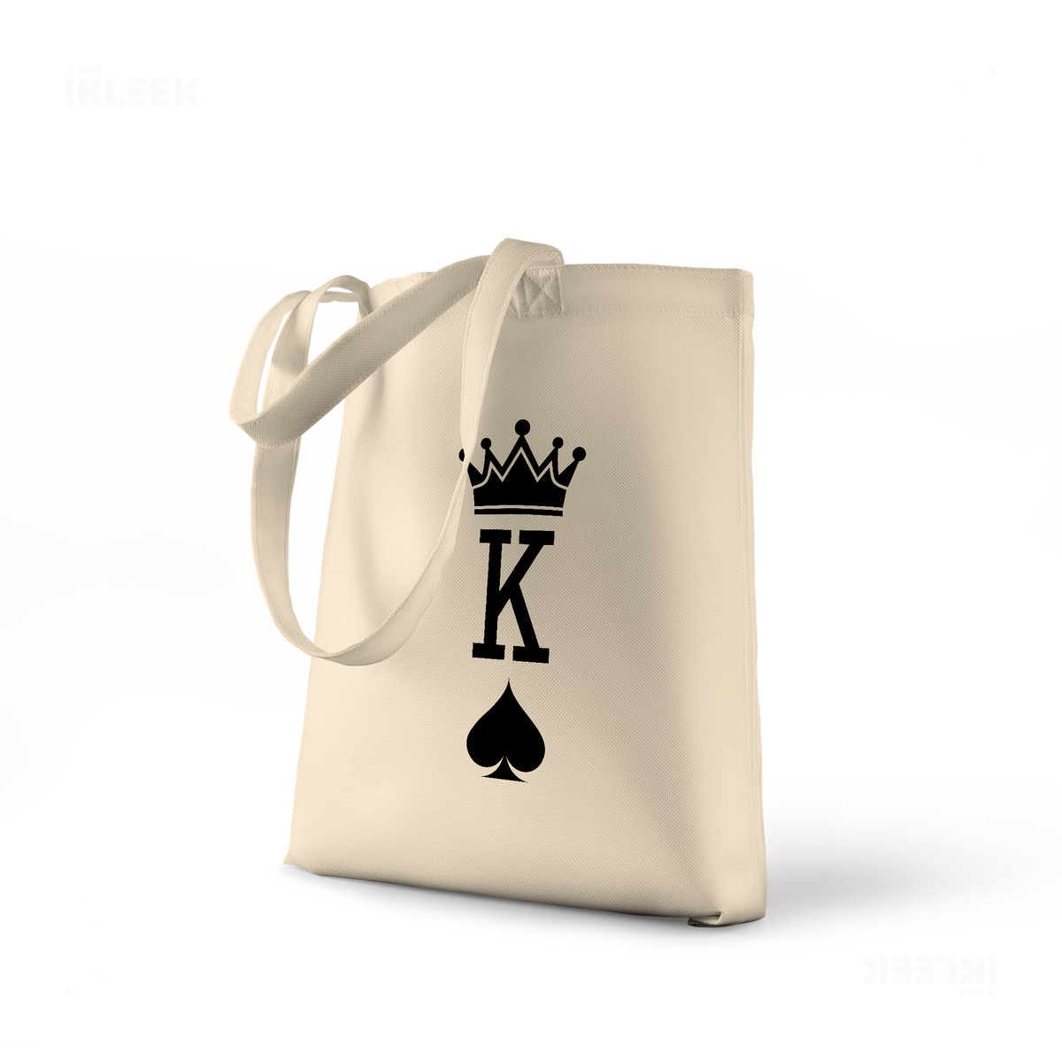 KingOfSpades Tote Bags 01 Natural