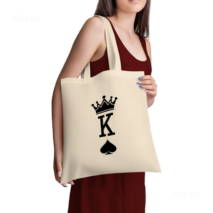 KingOfSpades Tote Bags 02 Natural