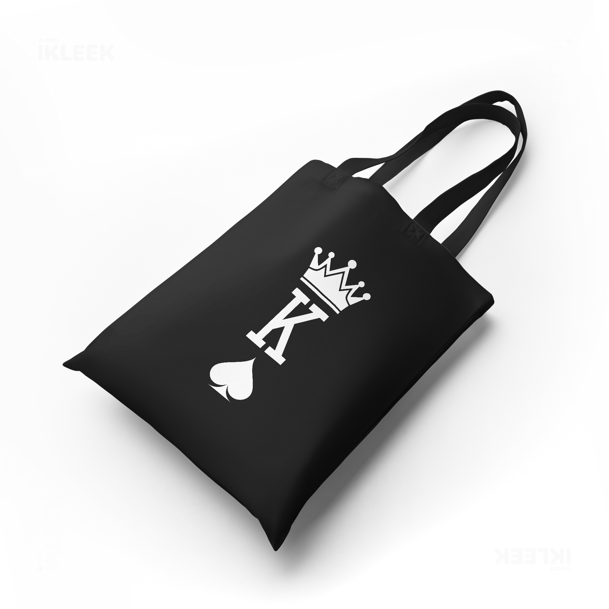 KingOfSpades Tote Bags 04 Black