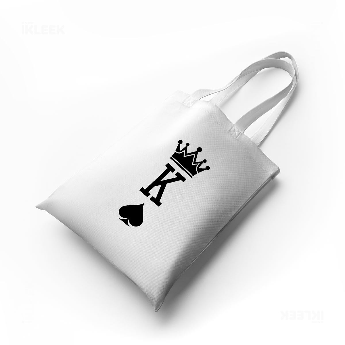 KingOfSpades Tote Bags 04 White