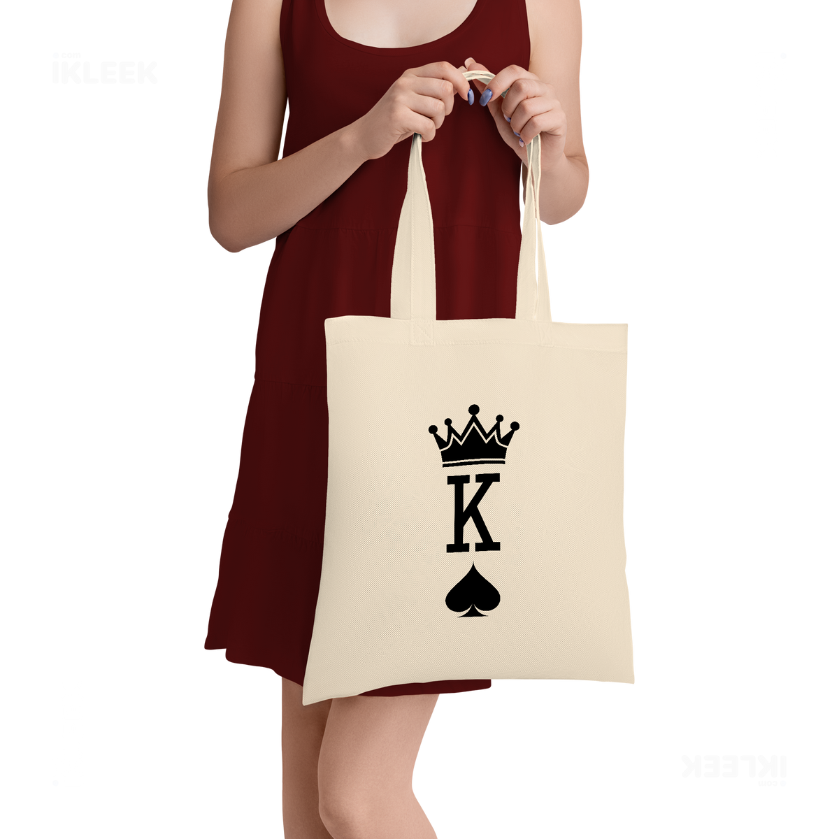 KingOfSpades Tote Bags 05 Natural