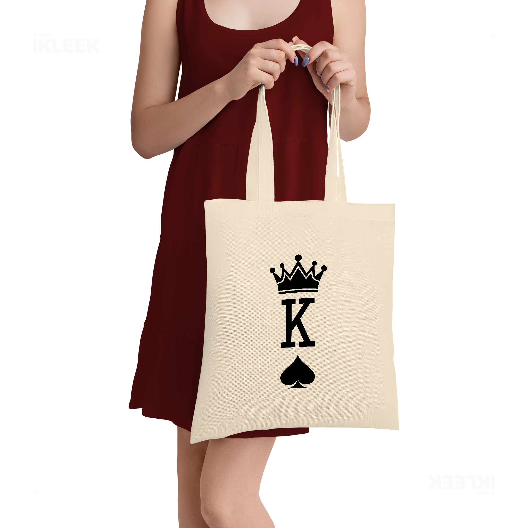 KingOfSpades Tote Bags 05 Natural