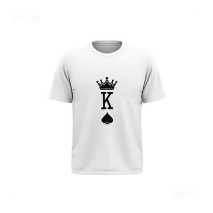 KingOfSpades Youth T Shirt 01 White