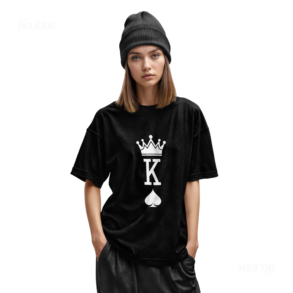KingOfSpades Youth T Shirt 02 Black