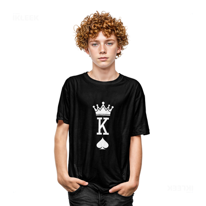 KingOfSpades Youth T Shirt 05 Black