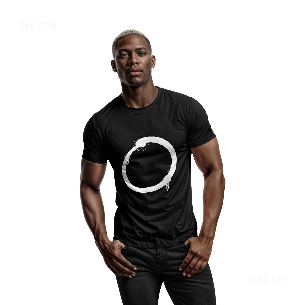 OpenCircle Adult T Shirt 02 Black