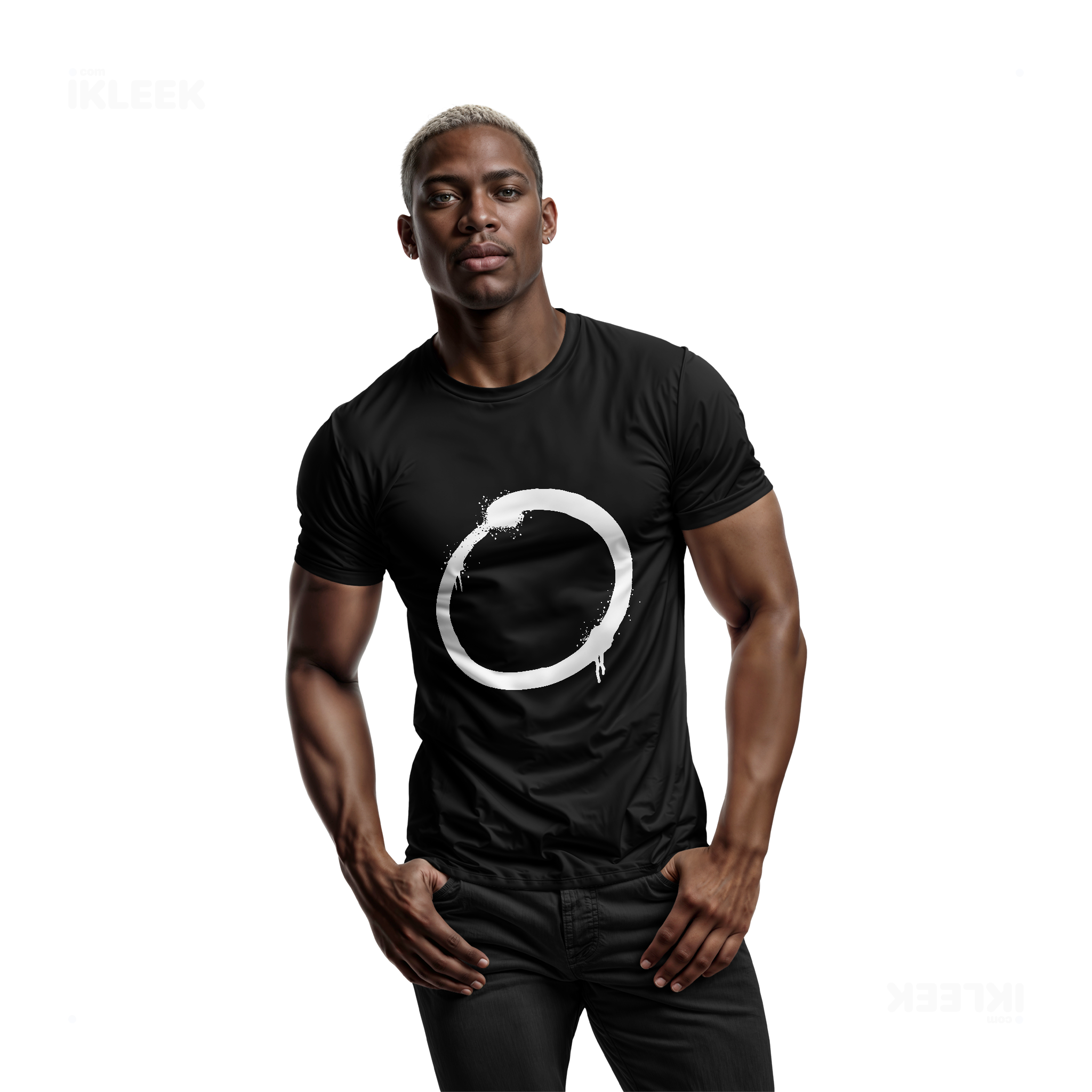 OpenCircle Adult T Shirt 02 Black
