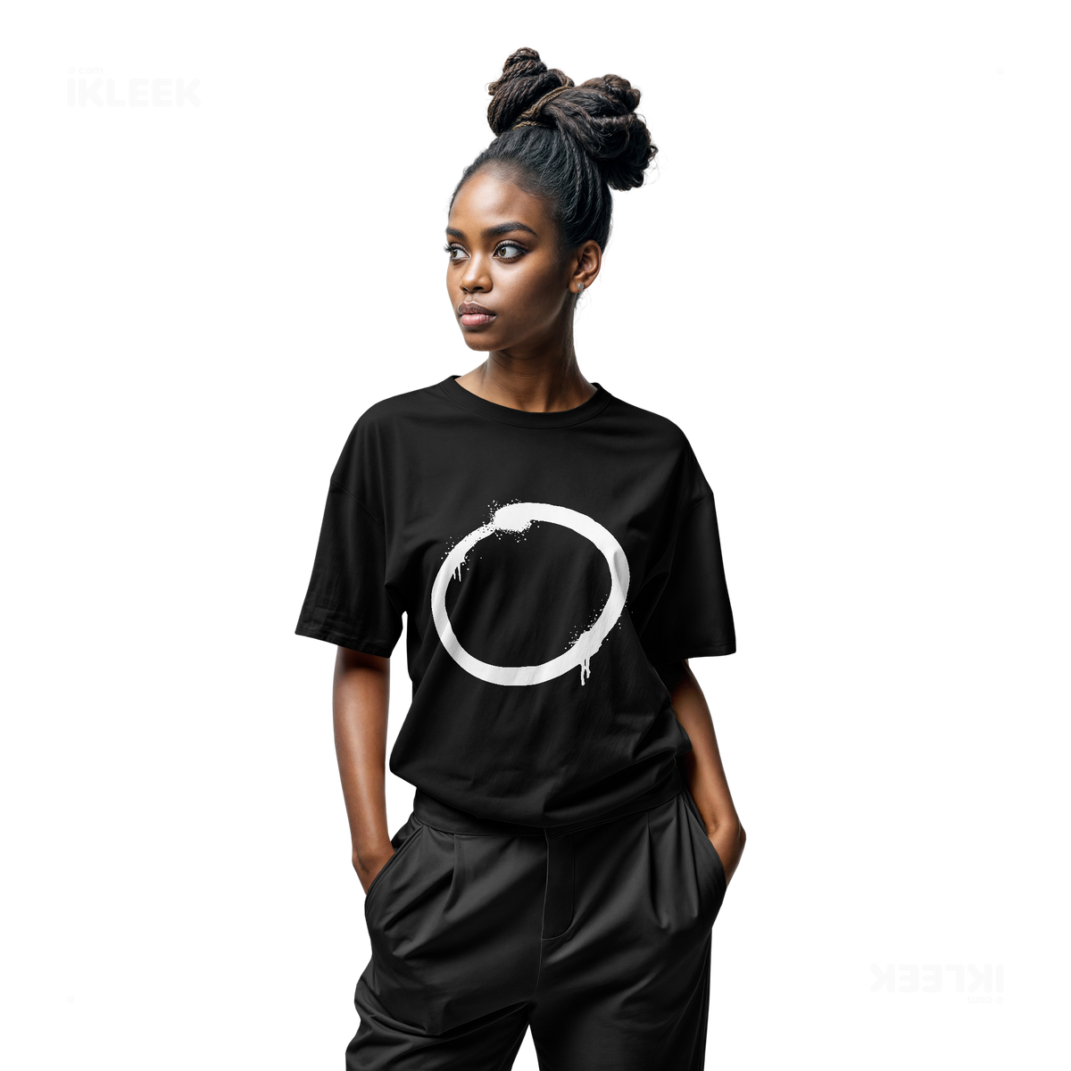 OpenCircle Adult T Shirt 04 Black