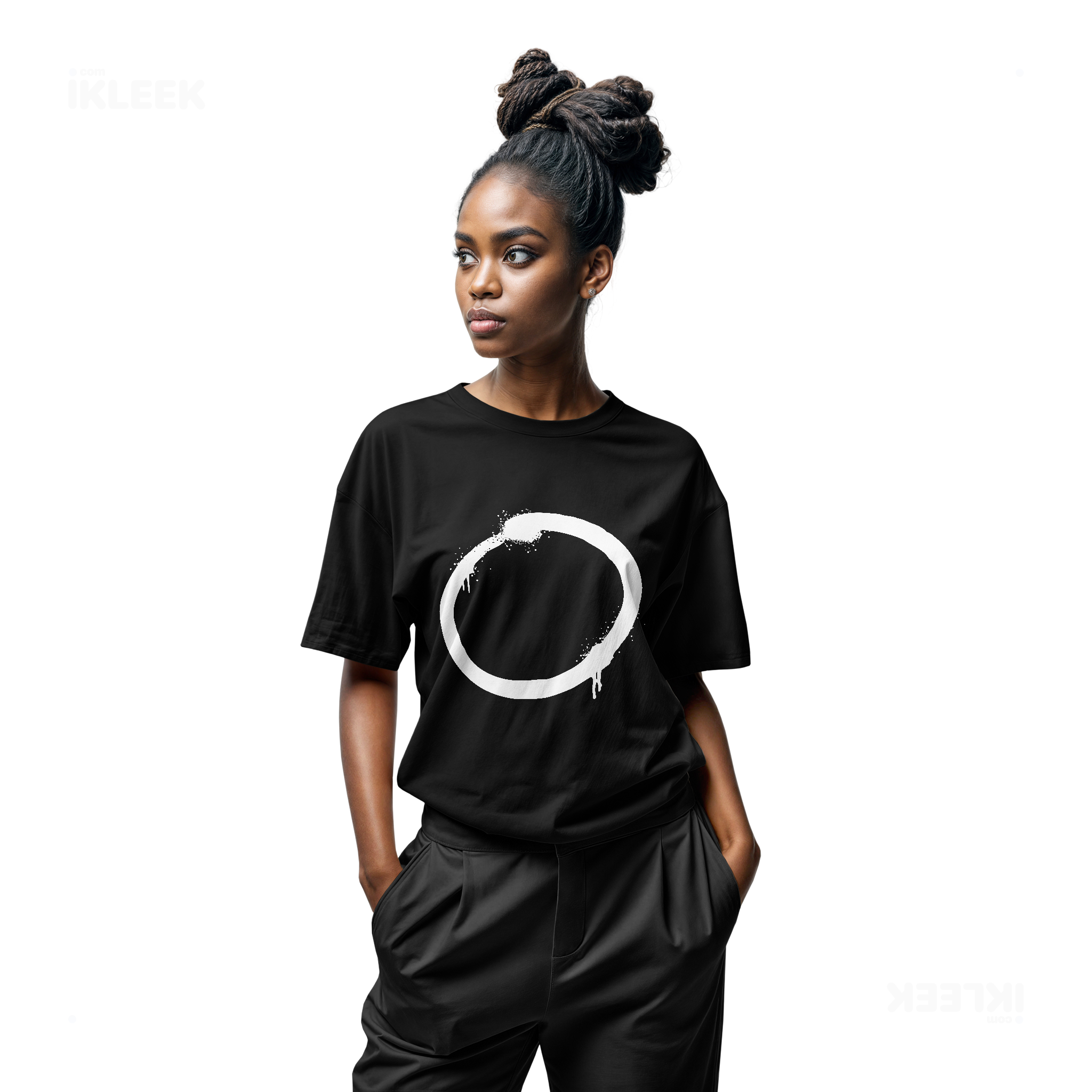OpenCircle Adult T Shirt 04 Black
