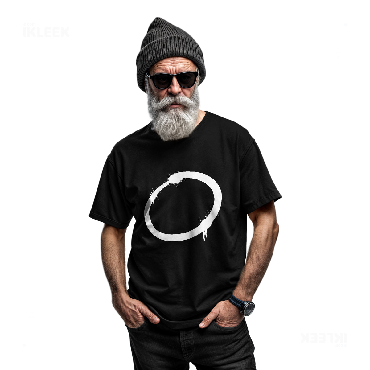 OpenCircle Adult T Shirt 06 Black