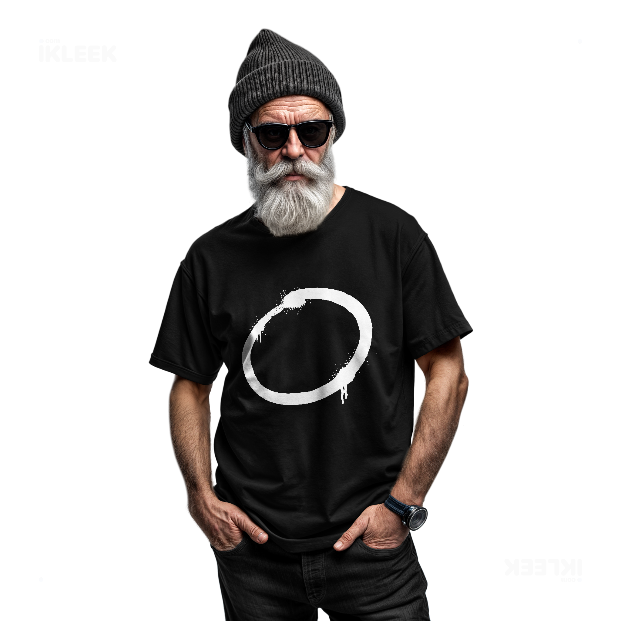 OpenCircle Adult T Shirt 06 Black