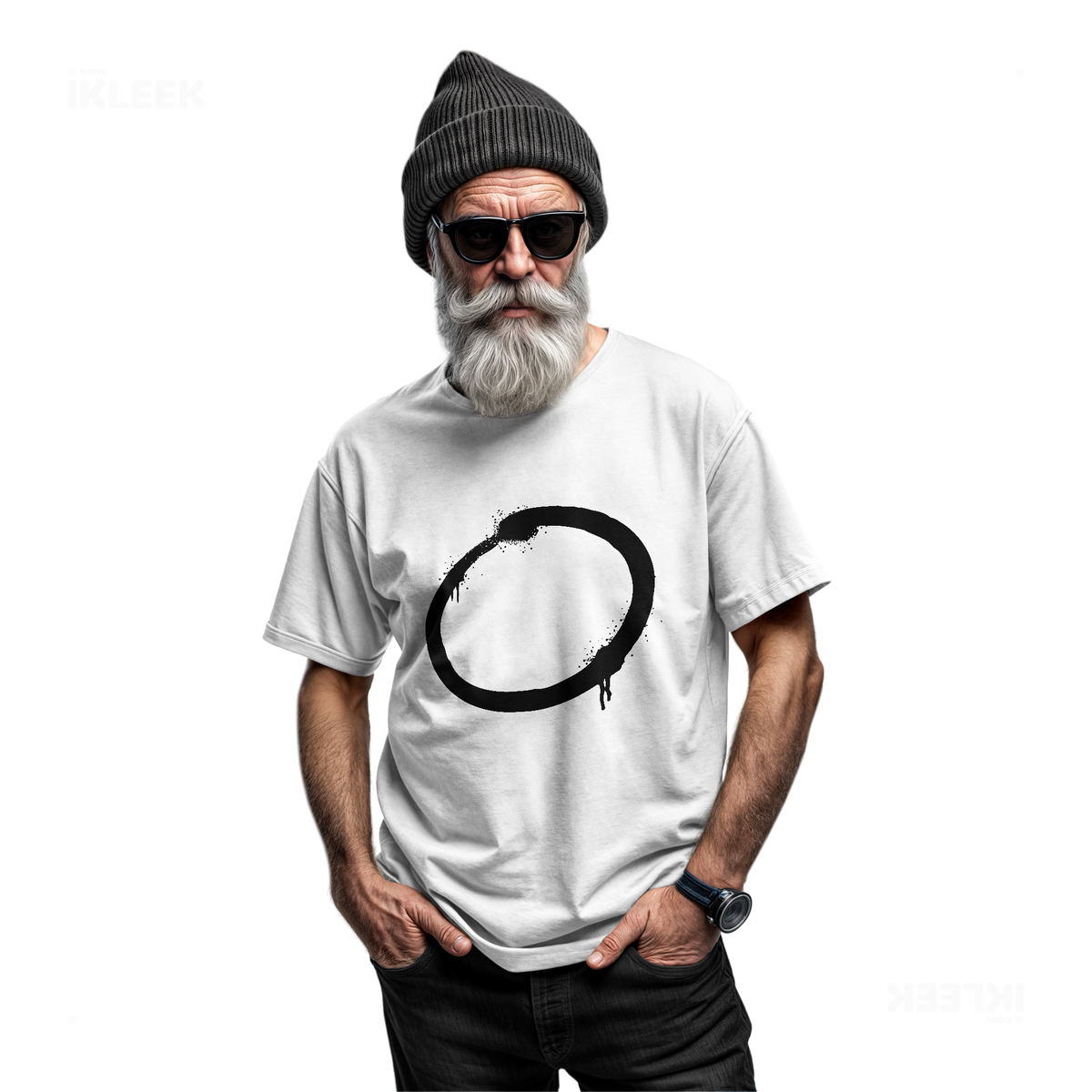 OpenCircle Adult T Shirt 06 White