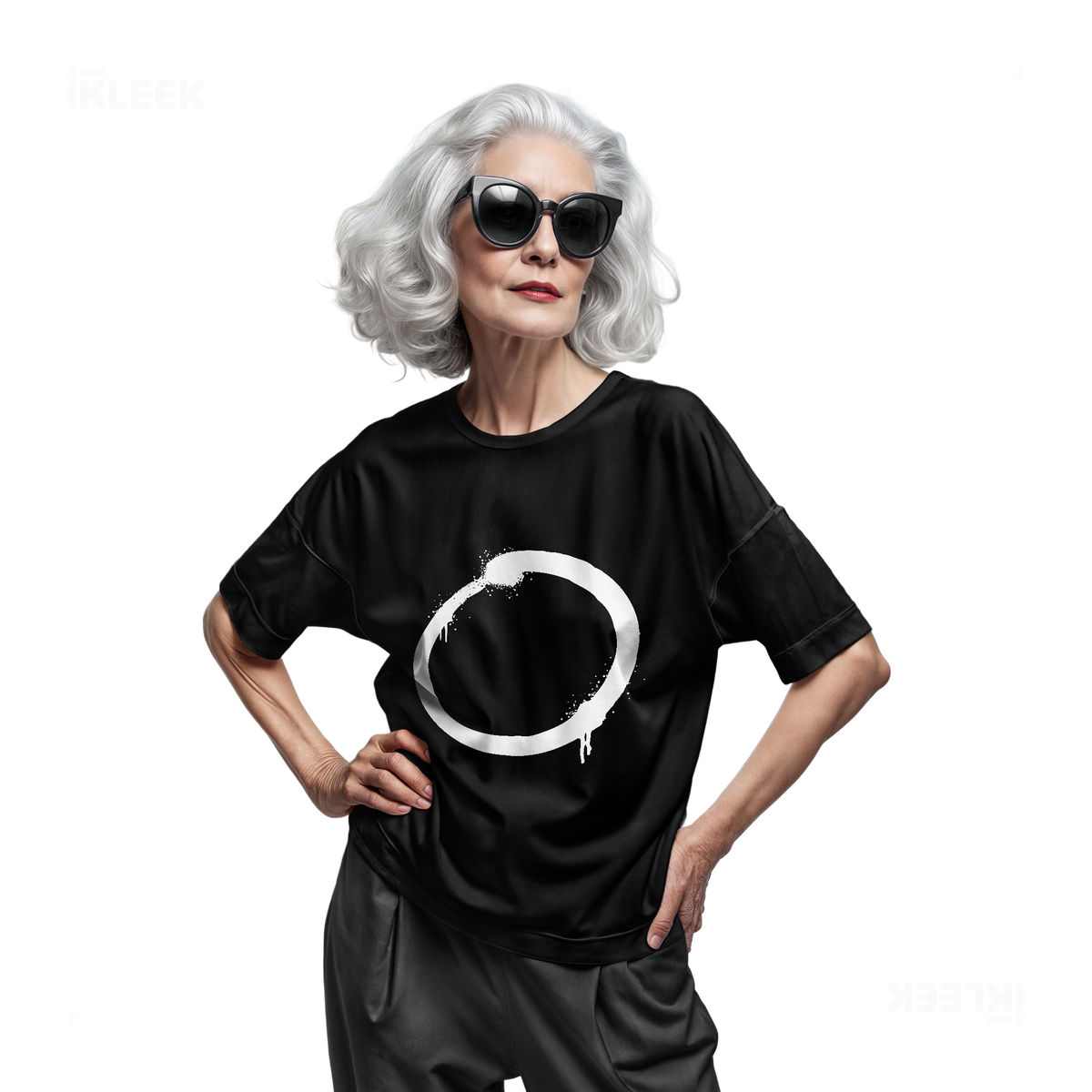 OpenCircle Adult T Shirt 07 Black